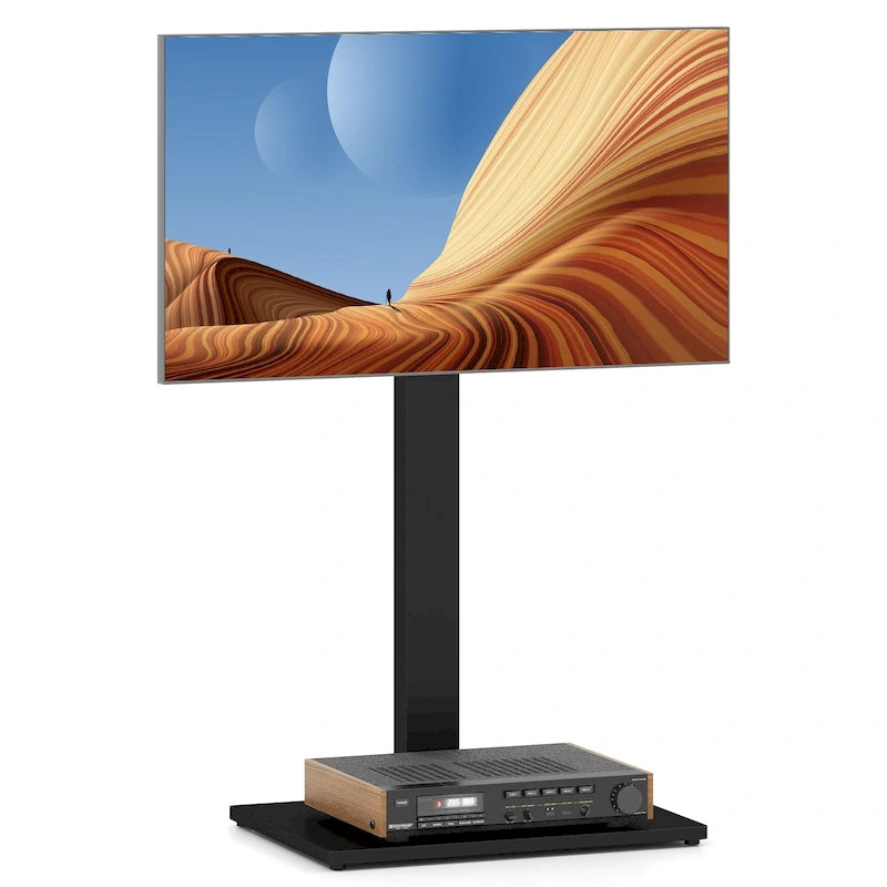 Meuble TV au sol universel pour téléviseurs de 32 à 70 pouces jusqu'à 110