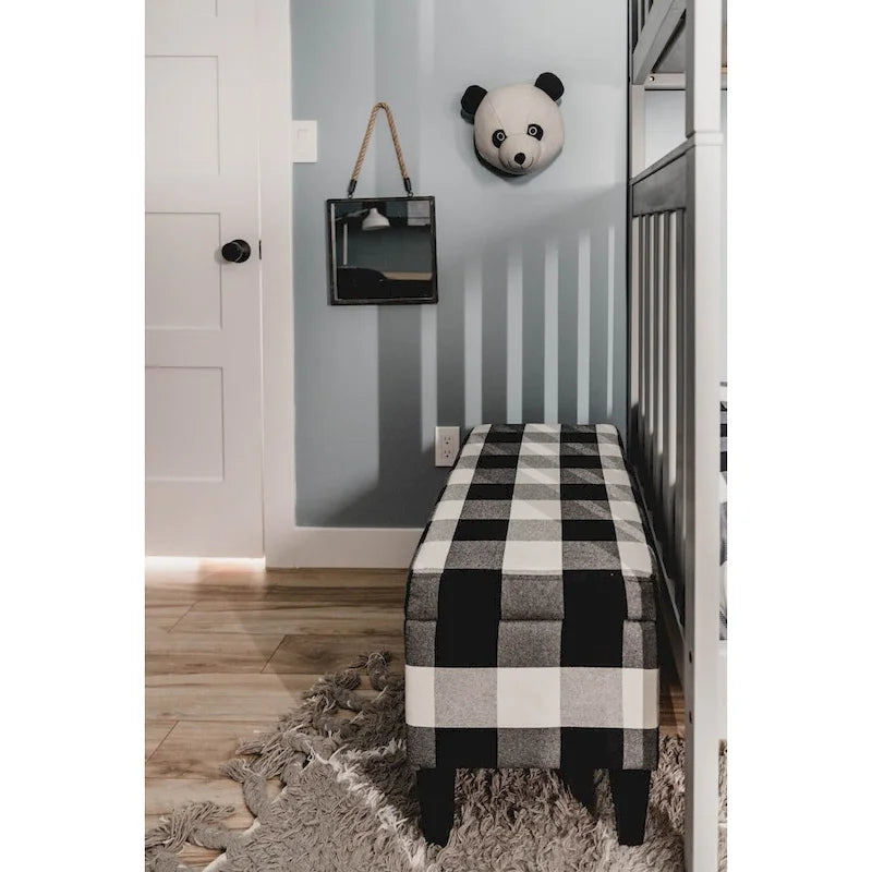 Porch & Den Minna Decorative Storage Bench