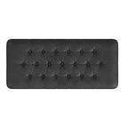 Banc de rangement capitonné