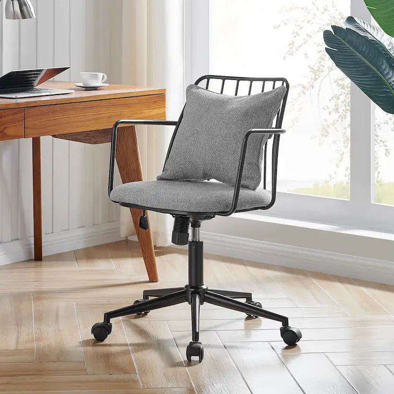 Chaise de bureau en tissu