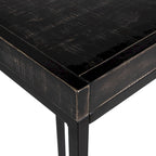 Bureau d'ordinateur en métal de 59 pouces avec ports USB par Furniture