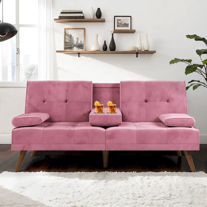 Canapé-lit futon, petite banquette-lit pour deux personnes